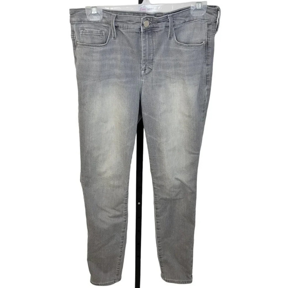 Athleta Skinny Jeggings Gray Wash Size 8 - Picture 1 of 7